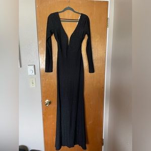 Sparkly Black Prom Dress